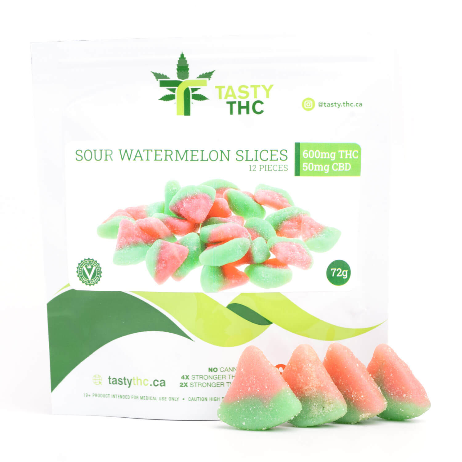 Sour Stonermelons Slices (Tasty THC)