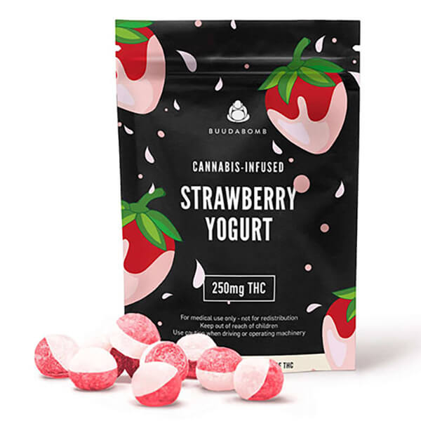 Strawberry Yogurt Vegan Gummies (BuudaBomb)