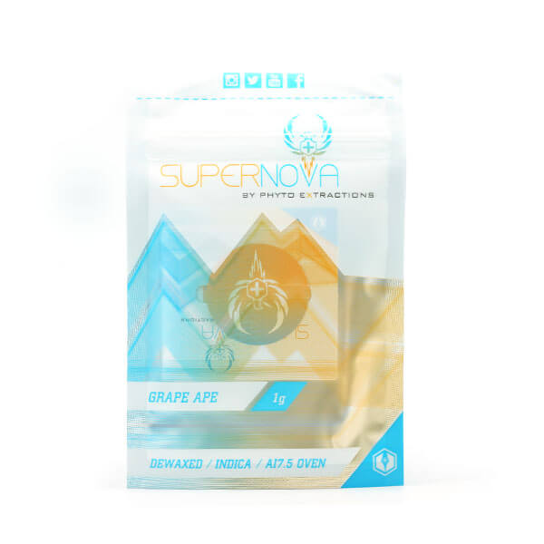 Super Nova Grape Ape Shatter