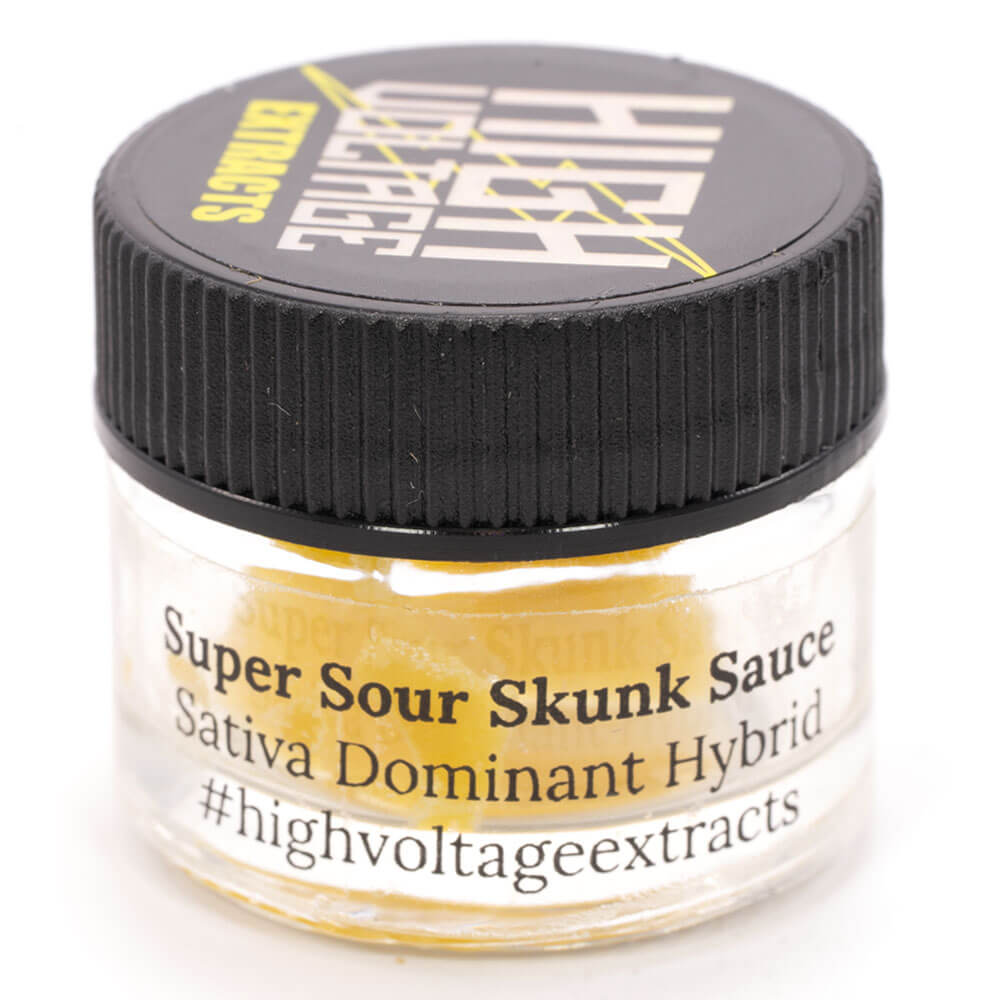 Super Sour Skunk Sauce (High Voltage Extracts)
