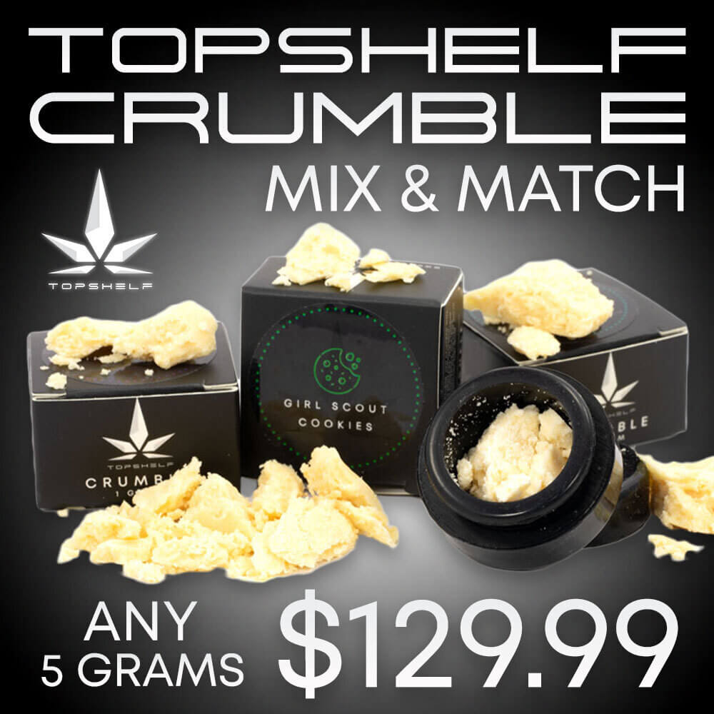 Top Shelf Crumble 5 Pack