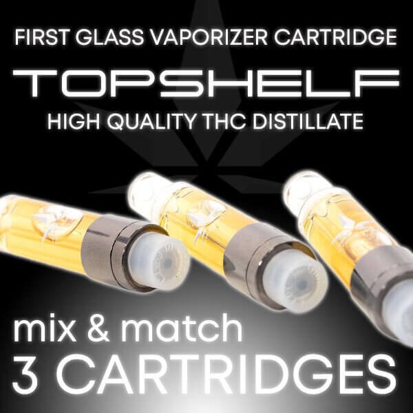 Top Shelf Glass Cartridge Mix & Match