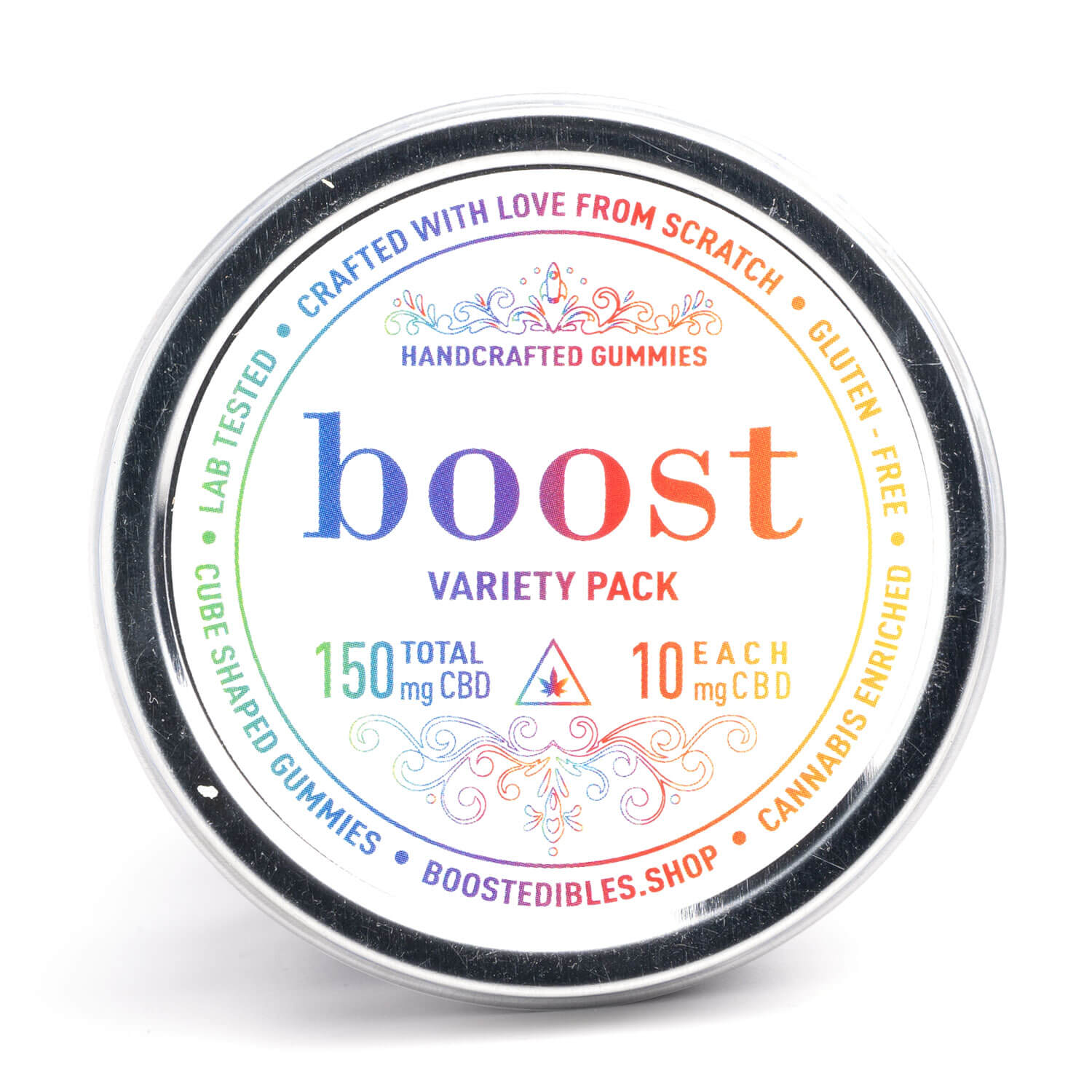 Variety Pack 150mg CBD Cubes (Boost Edibles)