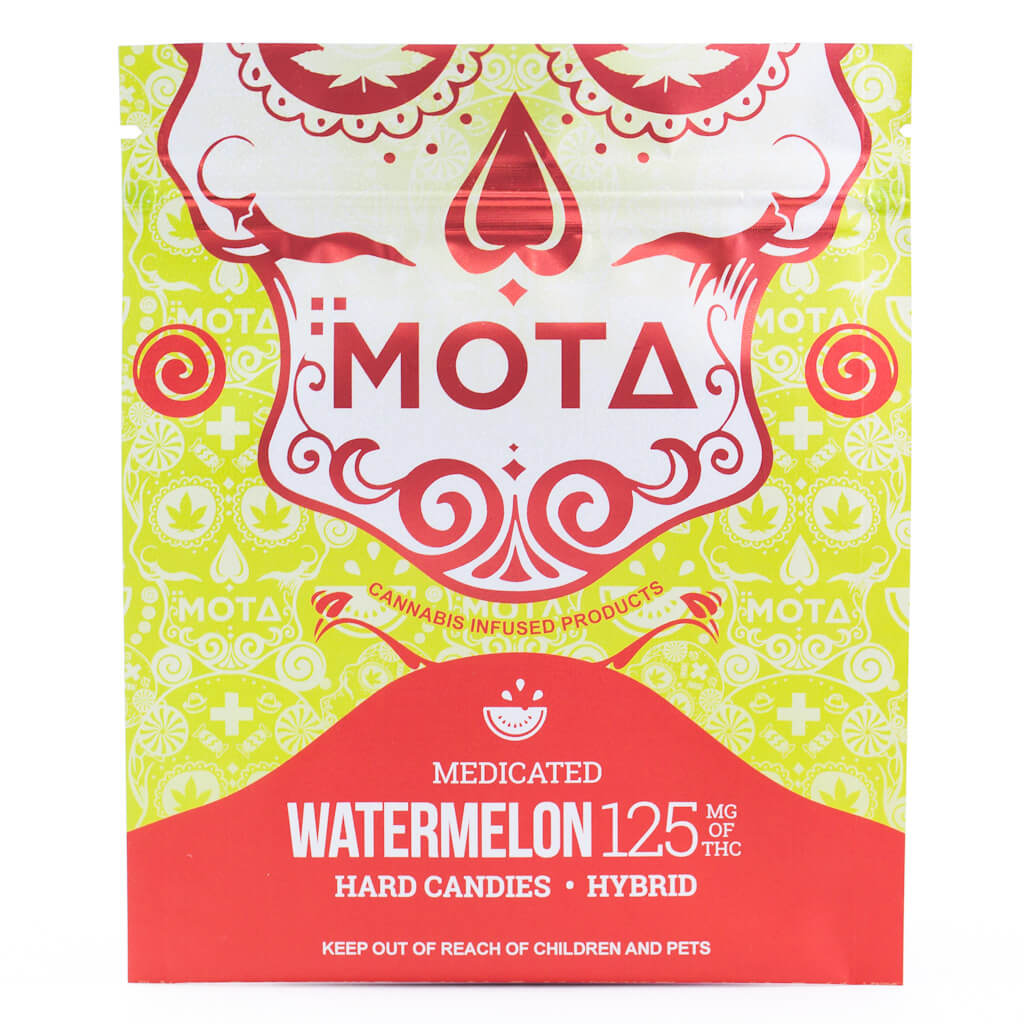Watermelon Hard Candy 125mg THC (Mota)