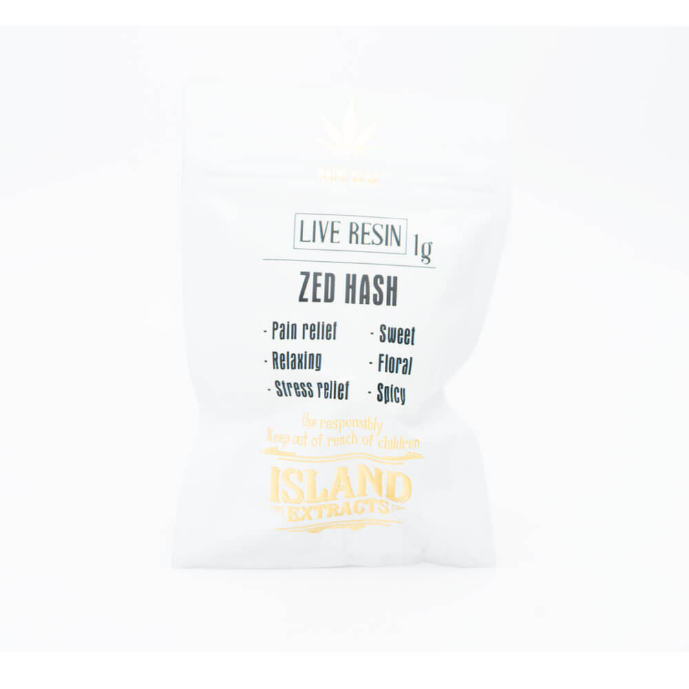 Zed Hash Live Resin (Island Extracts)
